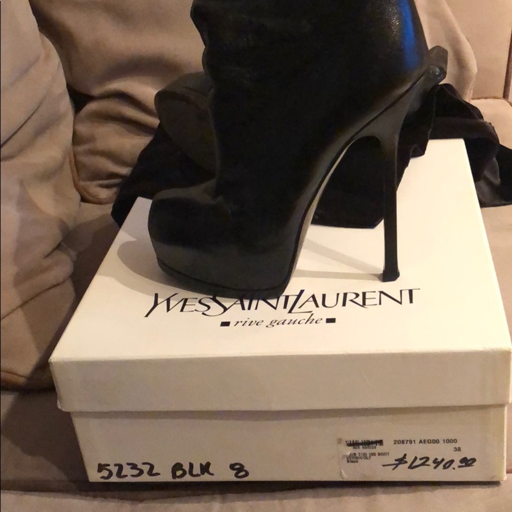 Authentic ysl tribute 105 boot make me an OFFER 😊 - Picture 2 of 8